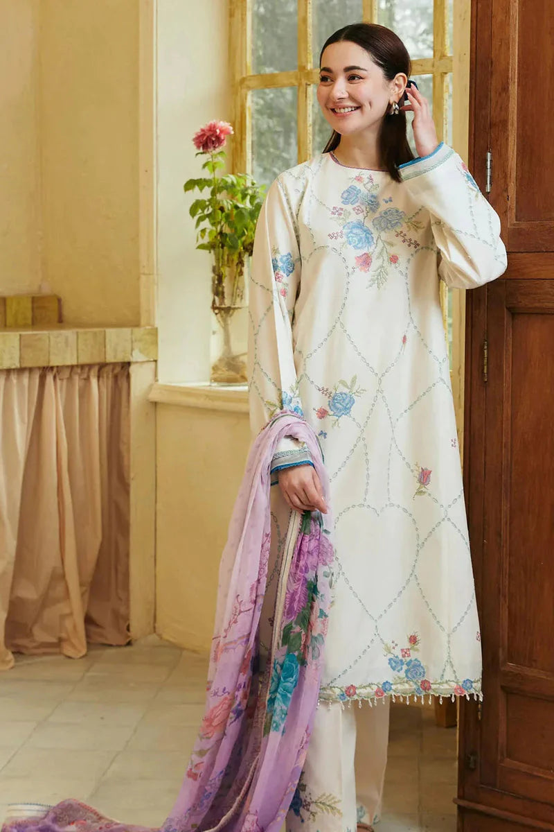 3pc-Printed-Embroidered-Lawn HC 102