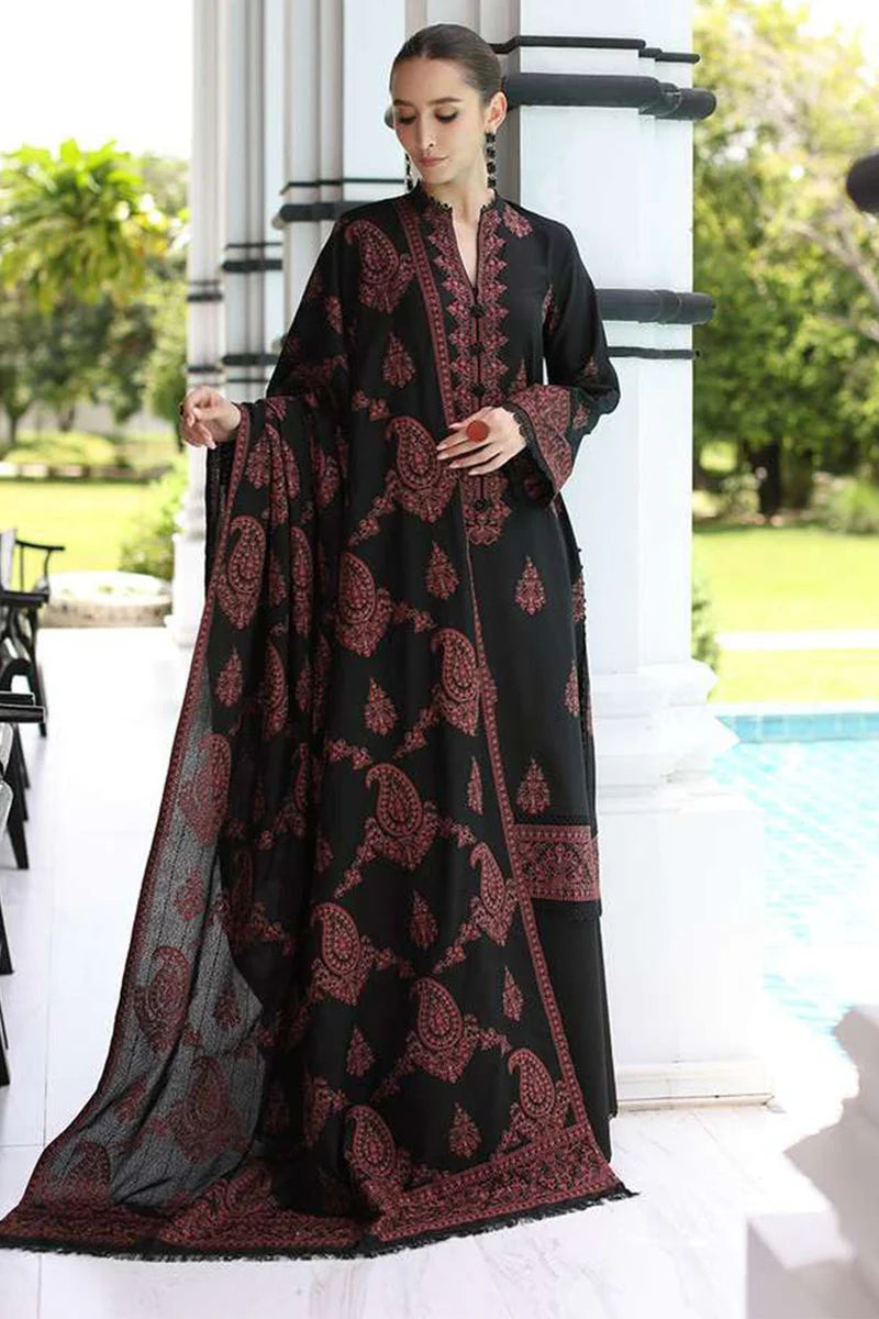 3pc-Embroidered-Lawn SD 206