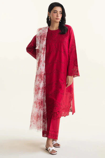 3pc-Printed-Embroidered-Lawn HC 105