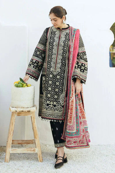 3pc-Printed-Embroidered-Lawn HC 103