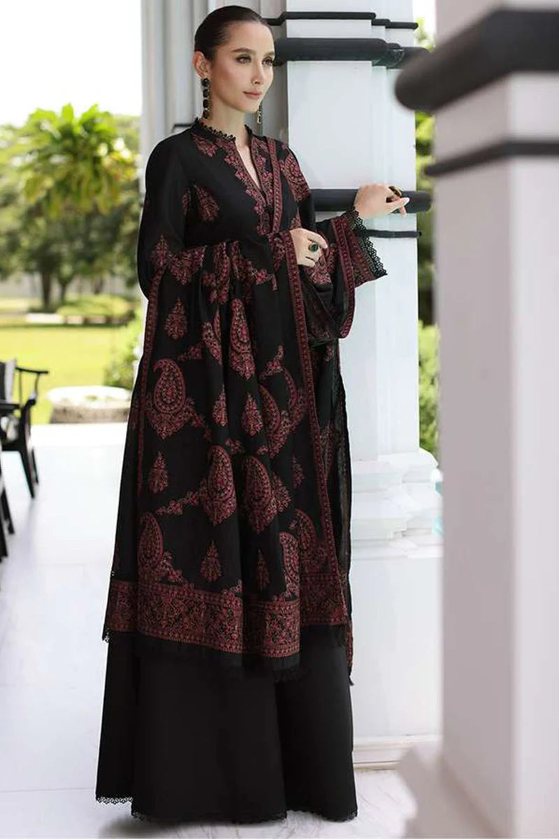 3pc-Embroidered-Lawn SD 206